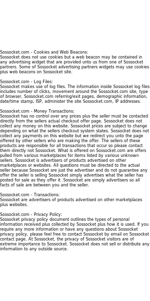 sossocket privacy
