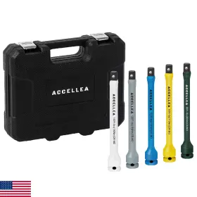 B0DMN9KYGR ACCELLEA Torque Limiting Extension Bar Set Drive