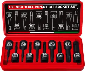 UST178 AIOURX Drive Master Impact Torx Bit Socket Set