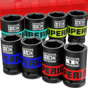 UST306 AIOURX Drive Impact Socket Set Axle Nut