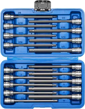AR-543 AIRTOON Drive Allen Hex Bit Socket Set