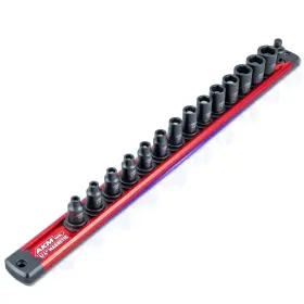TT-1-4-15PCS AKM TOOL Drive Magnetic Impact Socket Set Point