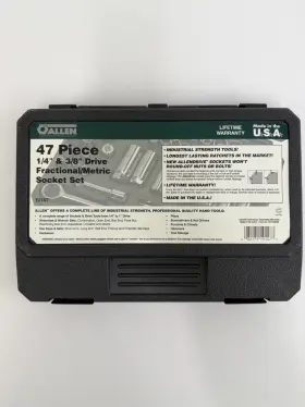 19147 ALLEN Drive Fractional Socket Set Rw