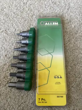 58799 ALLEN Hex Bit Set