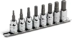 642405 ALLTRADE Powerbuilt Hex Bit Socket Set Drive
