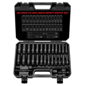 B0FV7WXC8N ALWORKKIT Drive Impact Socket Set Steel