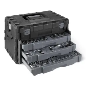 ABL100 AMAZON BASICS Mechanic Tool Set Sockets Ratchets
