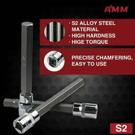 YMX020 AMM Drive Allen Hex Socket Set #3