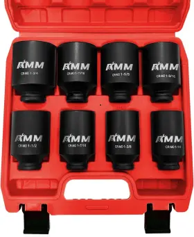 YMX099 AMM Drive Impact Socket Set Spindle Axle