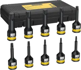 AVL037UK AMTOVL Impact Torx Bit Socket Set Alloy Steel