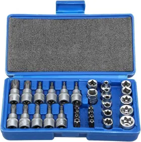 X0504 ANFAHR Drive Male Female Torx Star Bit Socket Set Tool