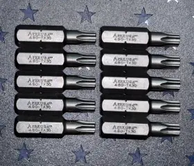 Apex 480-tx30 10 T30 Torx Point X 5/16 Inch Hex Drive 480-tx-30 Insert Bit Usa Ten Bits
