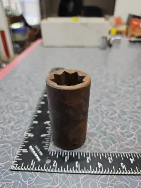 Apex 5834-d 5834 D 1-1/16 Inch 1/2 Drive 8 Point Impact Socket Usa Square Head