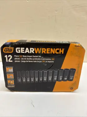 84942N APEX TOOL GROUP Gearwrench Drive Impact Socket Set