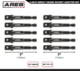 70387 ARES Drive Impact Socket Adapter Set Turn #2