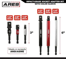 70000 ARES Impact Socket Adapter Set #2