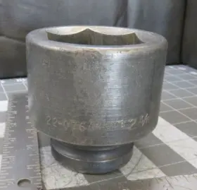 22-076 ARMSTRONG Impact Socket Point Drive Oxide
