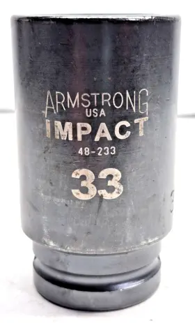 48-233 ARMSTRONG Drive Point Impact Socket 48-233 ARMSTRONG Drive Point Impact Socket
