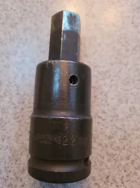 ARMSTRONG 48-725 Drive Impact Hex Socket Bit