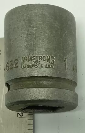 6-632 ARMSTRONG Armaloy Drive Impact Socket Nyc