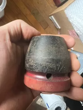 7-628 ARMSTRONG Drive Point Impact Socket #2