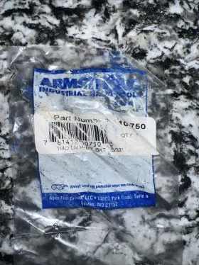 10-750 ARMSTRONG Hex Bit Socket Drive Oal #2