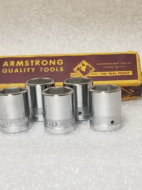 F-622 ARMSTRONG Armaloy Drive Socket Box