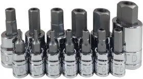 13795 ATD Tools Tamper Hex Bit Socket Set Pack