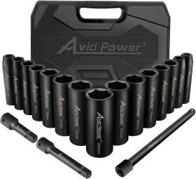 ADIS-18 AVID POWER Drive Impact Socket Set