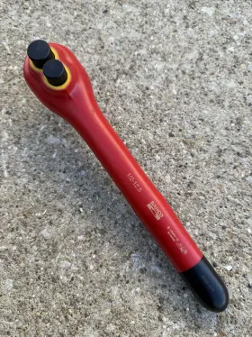 8150-1-2V BAHCO Insulated Drive Socket Locking Ratchet #2