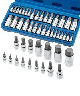 PINW032B341 BATES CHOICE Hex Bit Socket Set Drive Allen