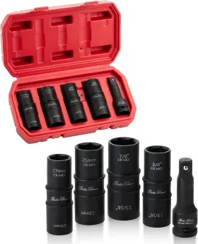 810168261508 BATES CHOICE Lug Nut Impact Socket Set Drive