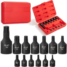 ESGZ013B427KB BATES CHOICE Impact Torx Bit Socket Set