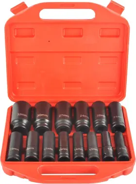 BA038006 BATONECO Drive Point Impact Socket Set