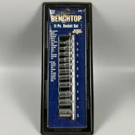 17104 BENCHTOP Kmart Drive Socket Set Vanadium Nos