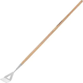 B0D46NJJHT BERRY BIRD Dutch Hoe Steel Head Wooden Handle