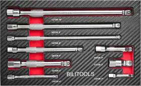 B1R953081 BILITOOLS Hex Wobble Extension Set