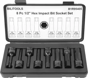 B1R95405 BILITOOLS Hex Allen Bit Socket Set