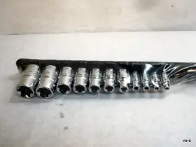 HW-9511ET BLACKHAWK BY PROTO Inverted Female Torx Socket Set #3