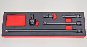 U-1505S BLACKHAWK BY PROTO Extension Bar Joint Socket Set