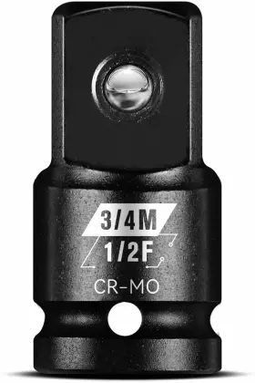 445033124188 BLACKROBOT Impact Socket Adapter Steel Exceeds