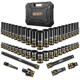 129048 BOEN Drive Socket Set Impact Shollow