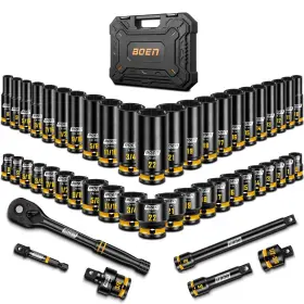 389050 BOEN Drive Impact Socket Set Standard