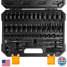 B0F6CLWYP3 BOEN Drive Impact Socket Set Shallow Kit
