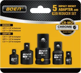 BOEN-5P-ISA BOEN Impact Socket Adapter Set Reducer