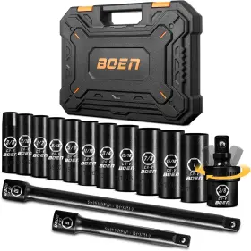 S214P BOEN Drive Impact Socket Set