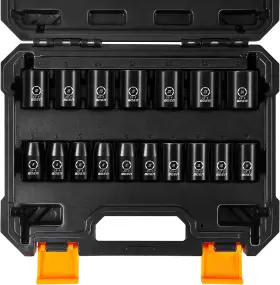 S217P BOEN Drive Shallow Impact Socket Set