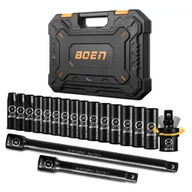 S218P BOEN Drive Impact Socket Set