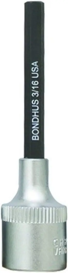 0.1875 BONDHUS Prohold Hex Bit Socket