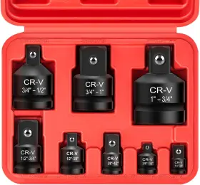 768383100556 BORNPYE Impact Socket Adapter Reducer Set